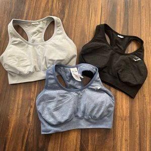 Bundle of 3 gymshark vital seamless bras